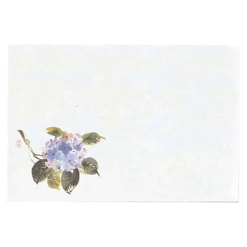 Min Senju Washi Paper Placemats – Hydrangea Design, 100-Pack 1