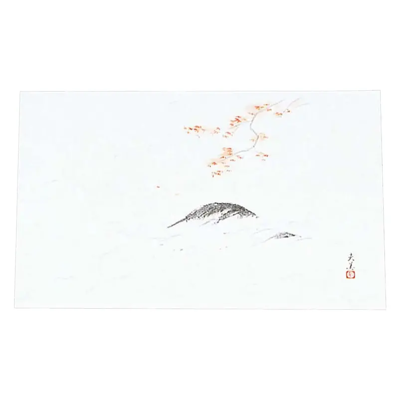 Min Washi Paper Placemats – Momijigari (Autumn Leaves) Theme, 100-Pack 1