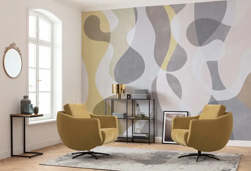 Mindful Flow Meditation Mural Wallpaper 1