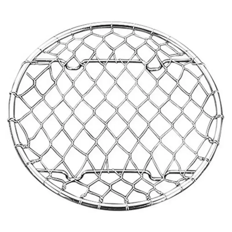 Minex Stainless Steel Tonkatsu Rack – Round Design 1