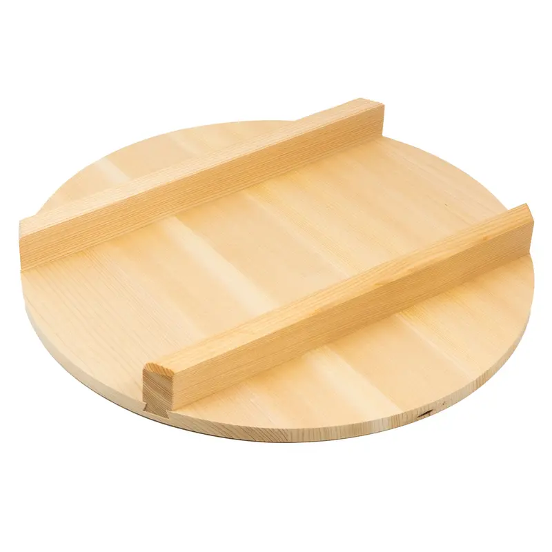 Miyabi Urushi Kogei Replacement Sawara Wood Lid For Hangiri Bowl 1