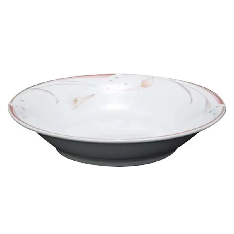 Miyawo Flower Pink 140Mm Reinforced Porcelain Dessert Bowl 1