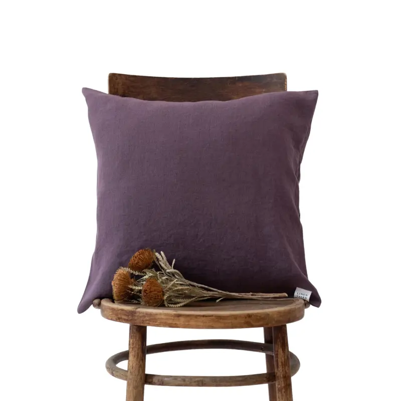 Montana Grape Shade Linen Cushion Cover 1