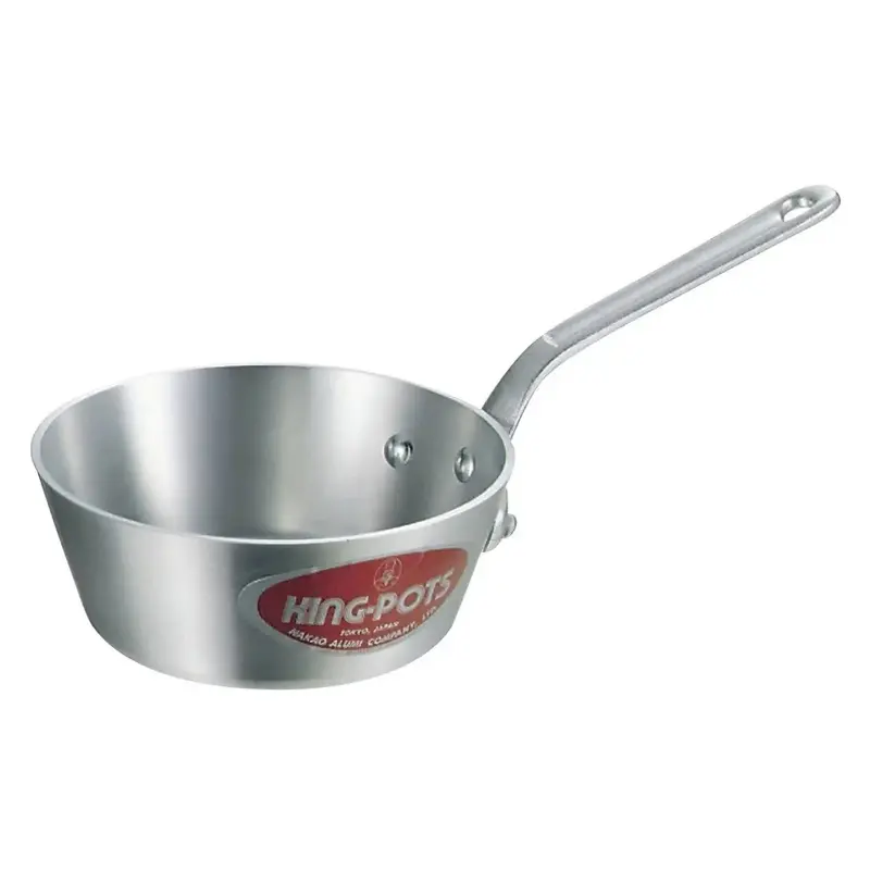 Nakao-Alumi King Aluminum Saucier Pan With Integrated Scale 1
