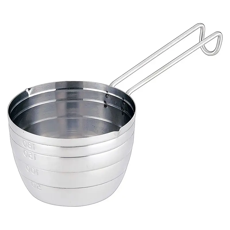 Nihon Metal Works Antibacterial Stainless Steel Measuring Cup – Hygienic Kitchen Measuring Solution 1