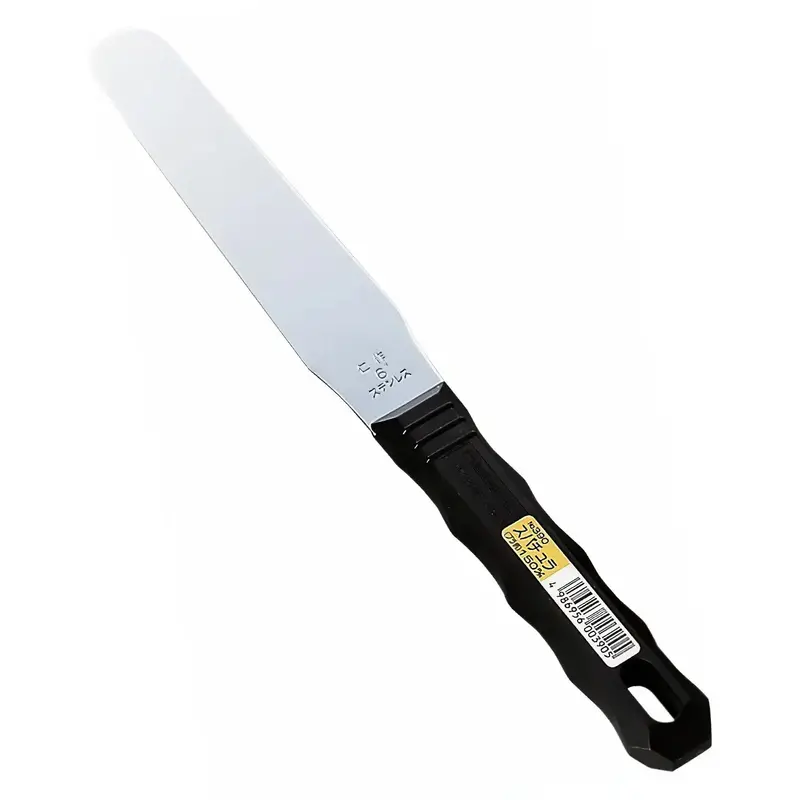 Nisaku Stainless Steel Icing Spatula – Artisan-Crafted Baking Tool 1