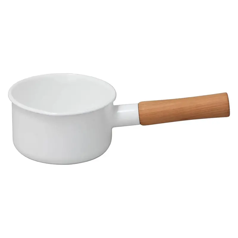 Noda Horo Couleur Enamel Milk Pan – Colorful Design 1