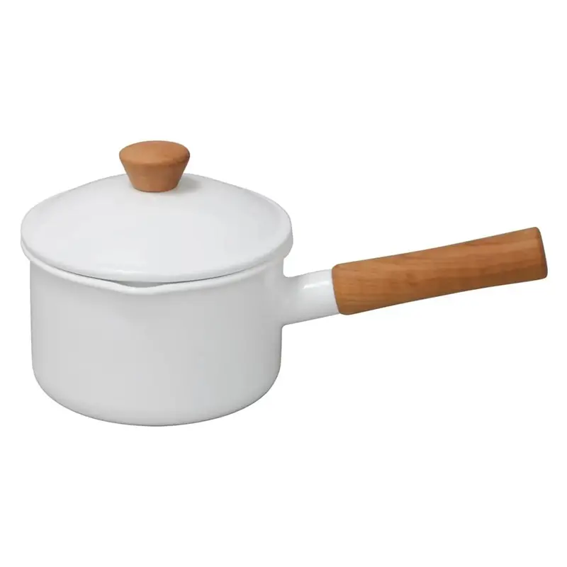 Noda Horo Couleur Enamel Saucepan – Vibrant Finish 1