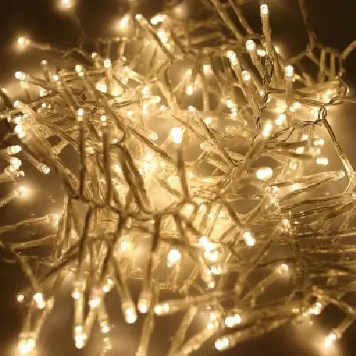 Noma Warm White Multifunction Cluster Lights – 360 Or 960 Leds On Clear Cable 1