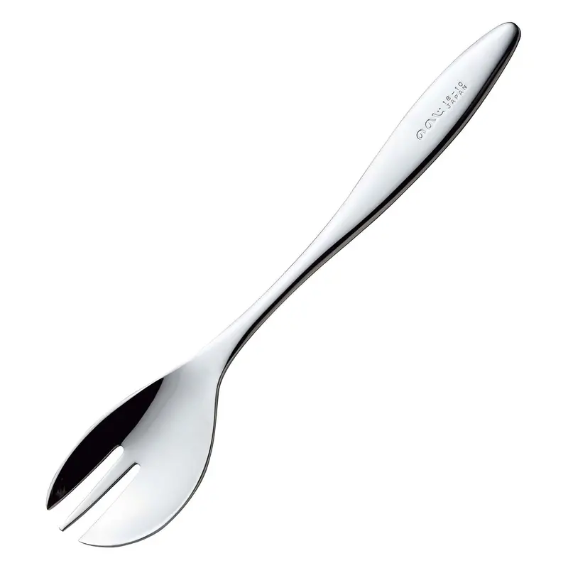 Nonoji Ud Cut-Fork – Dual-Function Stainless Steel Fork With Serrated Tines 1