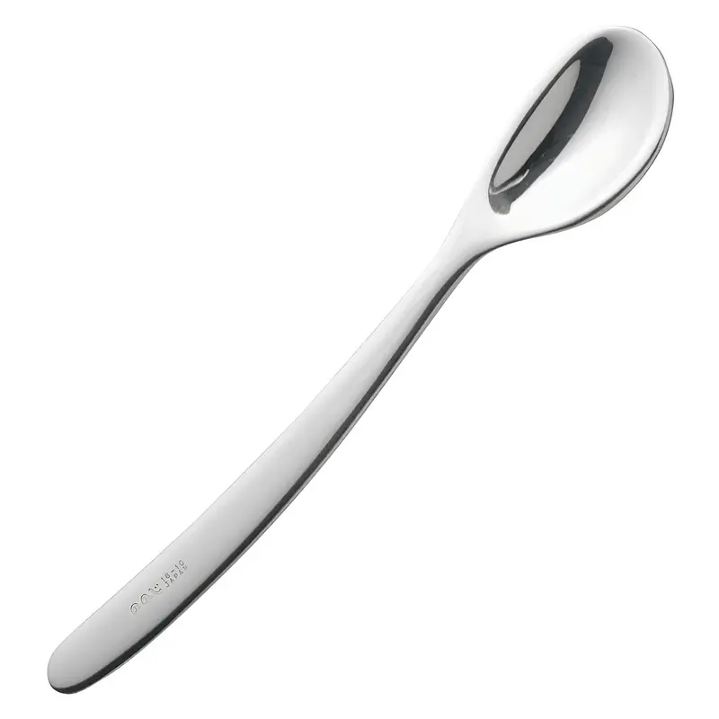 Nonoji Ud Soft-Tip Stainless Steel Baby Spoon 1