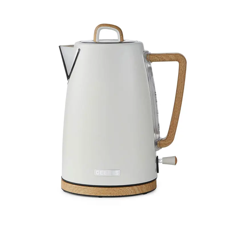 Nordiq Cream 1.7L Fast-Boil Stainless Steel Electric Kettle 1