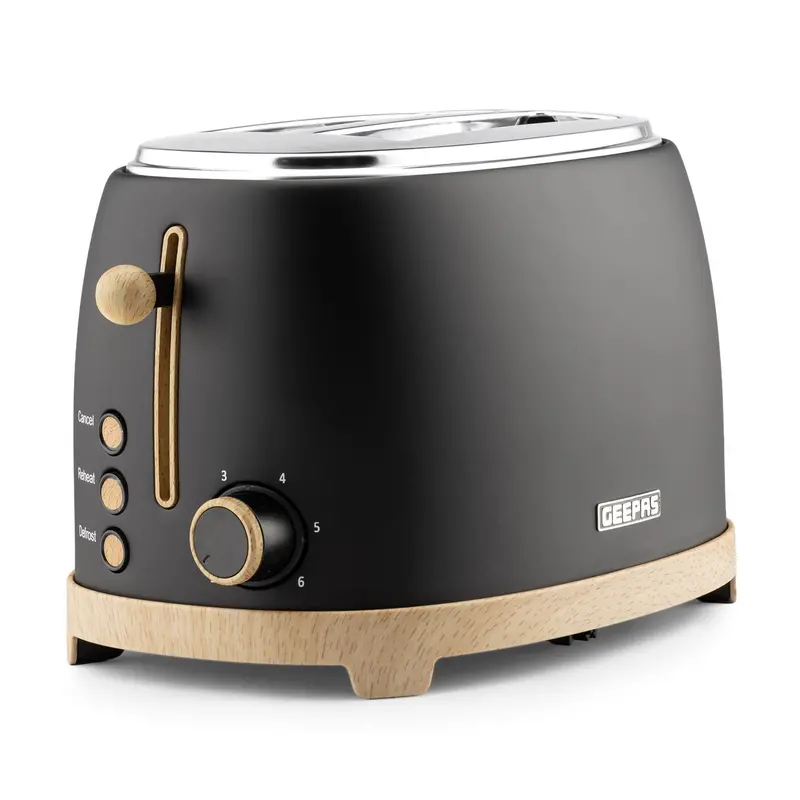 Nordiq Sleek 2-Slice Toaster – 6 Adjustable Browning Levels 1