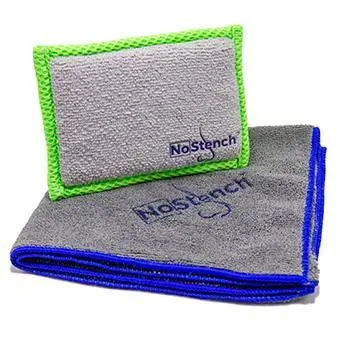 Nostench™ Recharge Combo Pack: Sponge + Microfiber Cloth – 20% Off 1