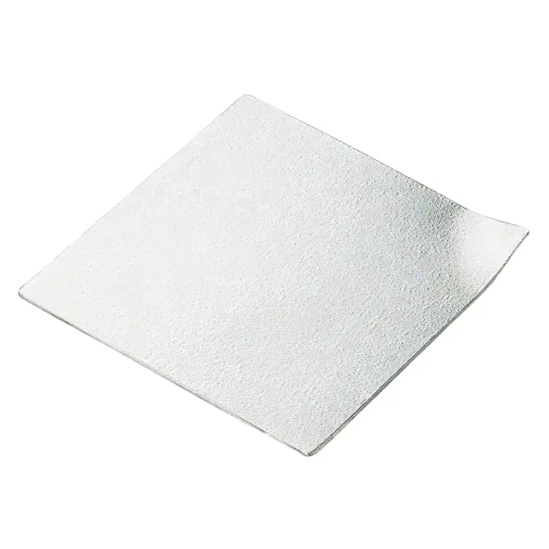 Nousaku Tin Square Serving Tray – Handcrafted Flat Plate 1