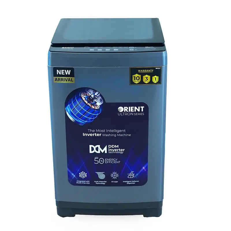 Orient 1250 Metallic Grey 12Kg Top-Load Washing Machine 1