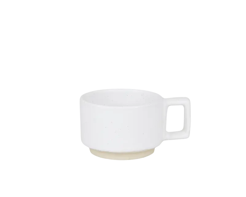 Otto White Ceramic Handle Mug – Classic Design 1
