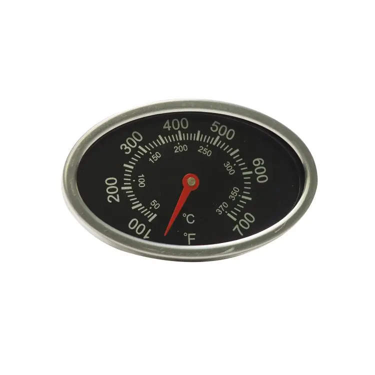 Oven-Style Temperature Gauge Assembly With Mounting Hardware 1