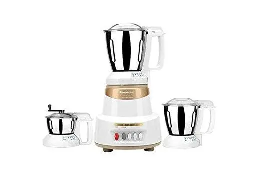 Panasonic Mx-Av325Mg 600W Mixer Grinder – Marble Gold Finish, 3-Jar Set, 110V 1
