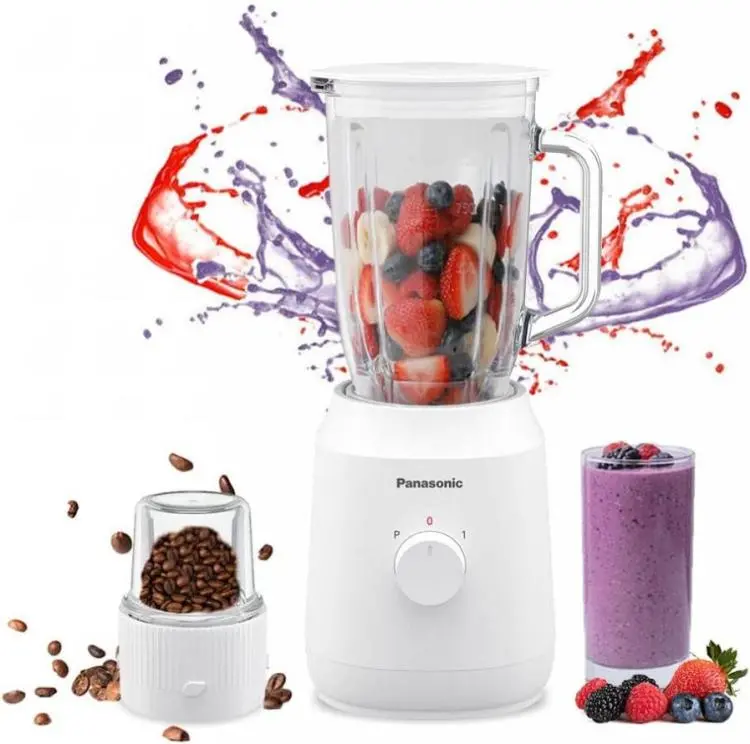 Panasonic Mx-Ex1081 400W Blender – White Glass Jar, 220V (Not For Usa) 1