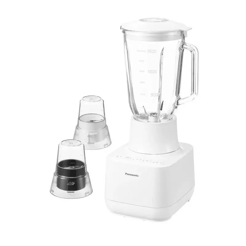 Panasonic Mx-Mg5321 Two-Jar Blender With Dry Mill Function (White) 1