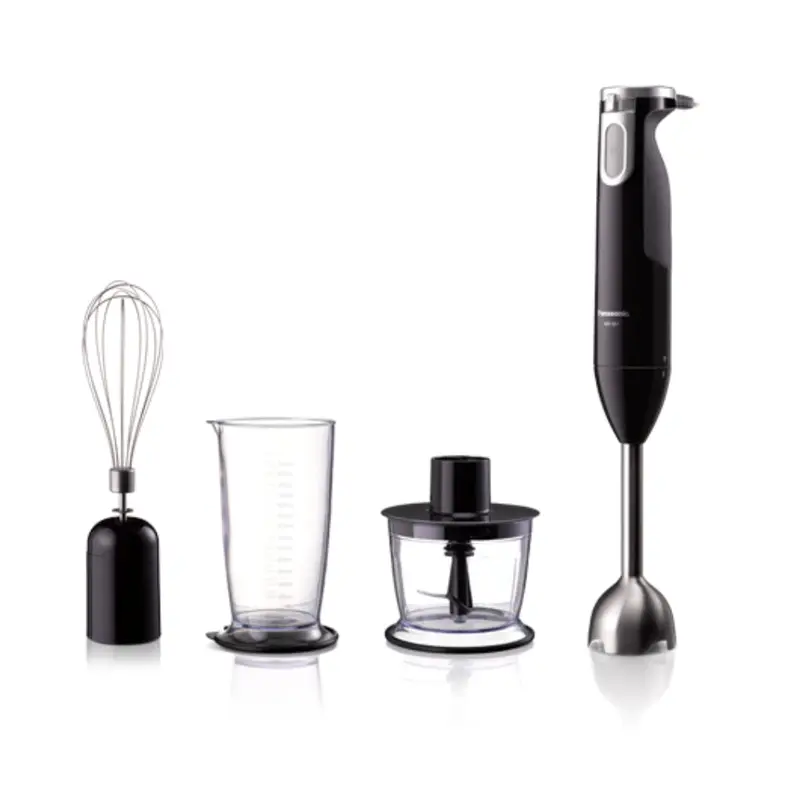 Panasonic Mx-Ss1 Hand Blender With Whisk & Chopper Attachments 1
