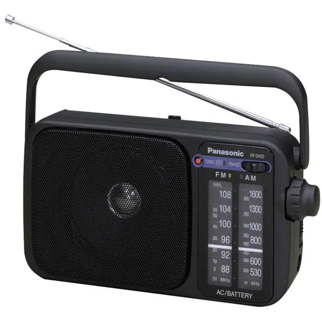 Panasonic Rf-2400 Portable Fm Radio – Analog Tuning, Compact Design 1