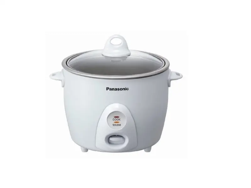 Panasonic Sr-G10G 5-Cup Automatic Rice Cooker – White, Uncooked Capacity 1