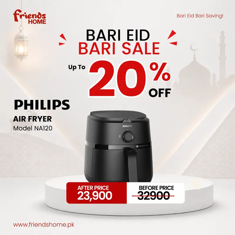 Philips Na120 Compact Air Fryer With Rapid Air Technology 1