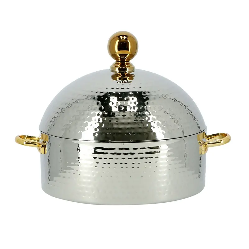 Premium 3L Stainless Steel Serving Bowl – Elegant Buffet Presentation 1