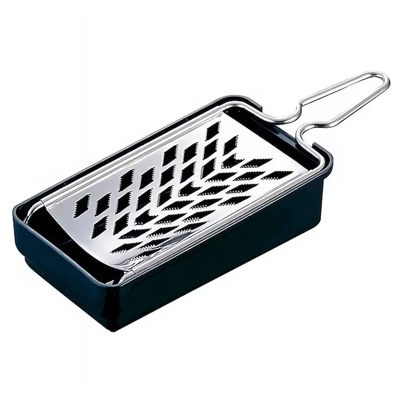 Prince Stainless Steel Grater With Integrated Catch Tray 1