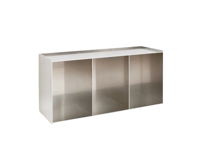 Rivet Modular Storage Case | Brushed Aluminum Build 1