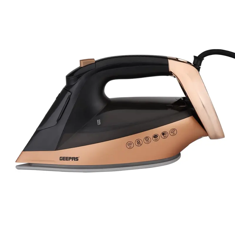 Rose Gold Smart Steam Iron – Auto Temperature Detection & Precision Control 1