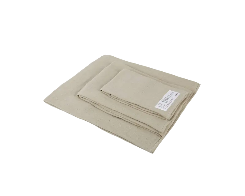 Sage Green Lightweight Towel Set – 3-Piece Ensemble 1