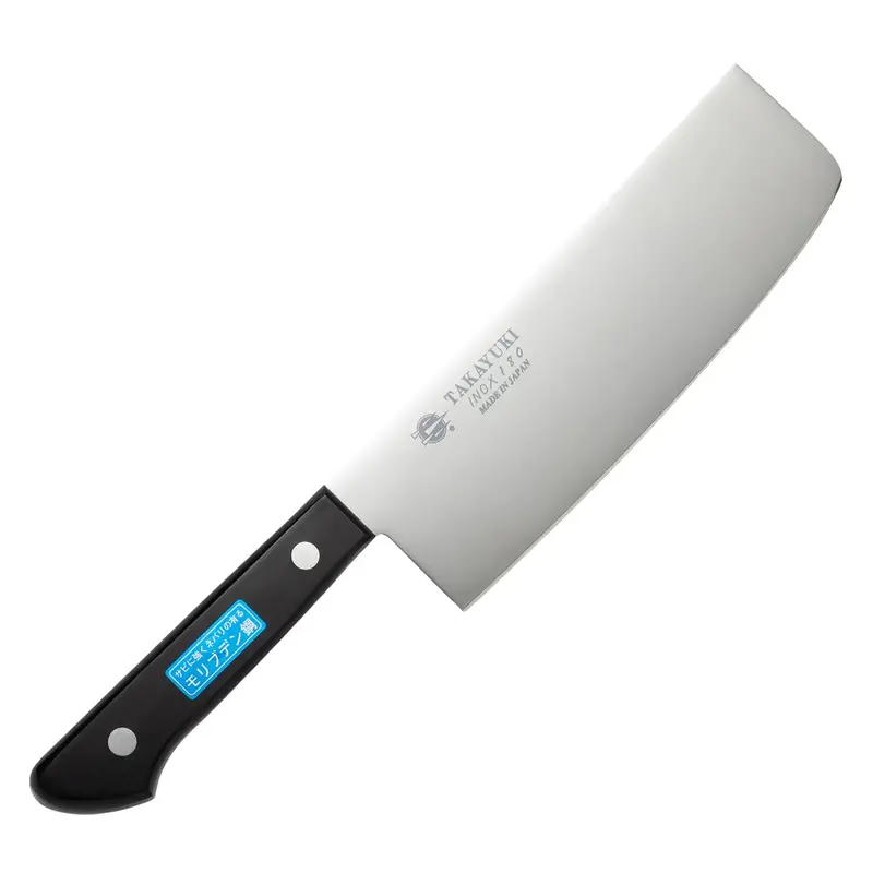 Sakai Takayuki Inox Molybdenum Nakiri – 180Mm Stainless Vegetable Knife 1