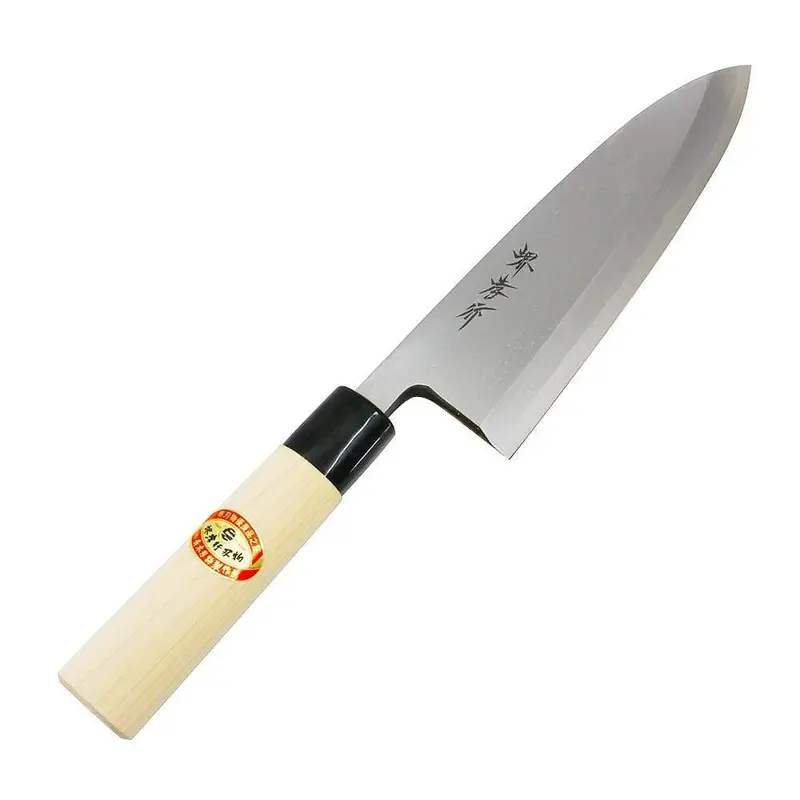 Sakai Takayuki Kasumitogi Deba Knife – Shirogami Carbon Steel, Traditional Fish Knife 1