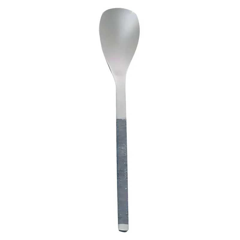 Sakurai J-Tone Stainless Steel Everyday Spoon With Wooden Saya Case 1
