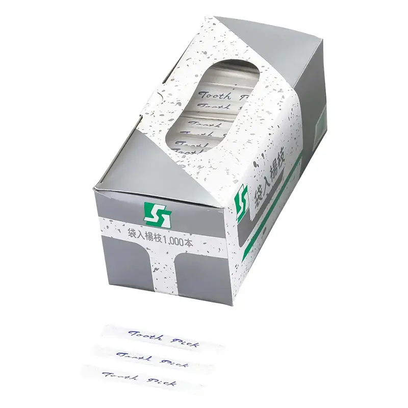 Sato Trading Classic Birch Youji Toothpicks – 1000 Count 1