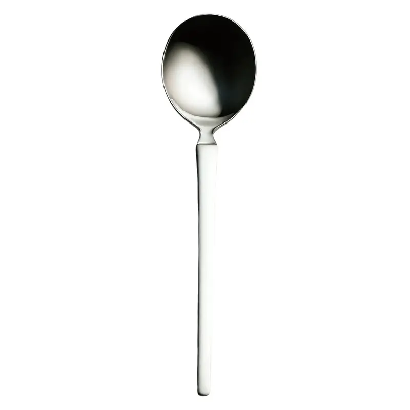 Scandinavia Dessert Soup Spoon – Stainless Steel Multi-Use Ladle 1