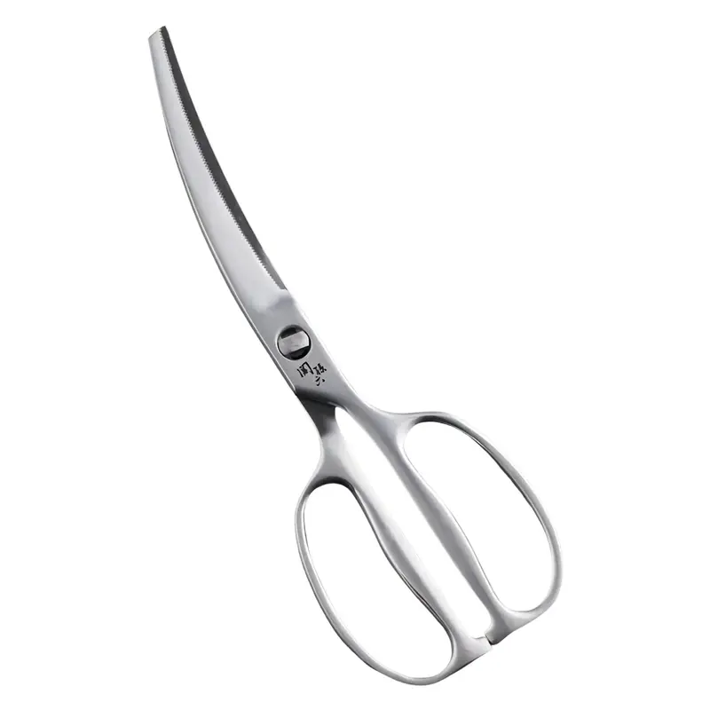Seki Magoroku Fully Stainless Steel Kitchen Scissors – No Plastic Parts 1