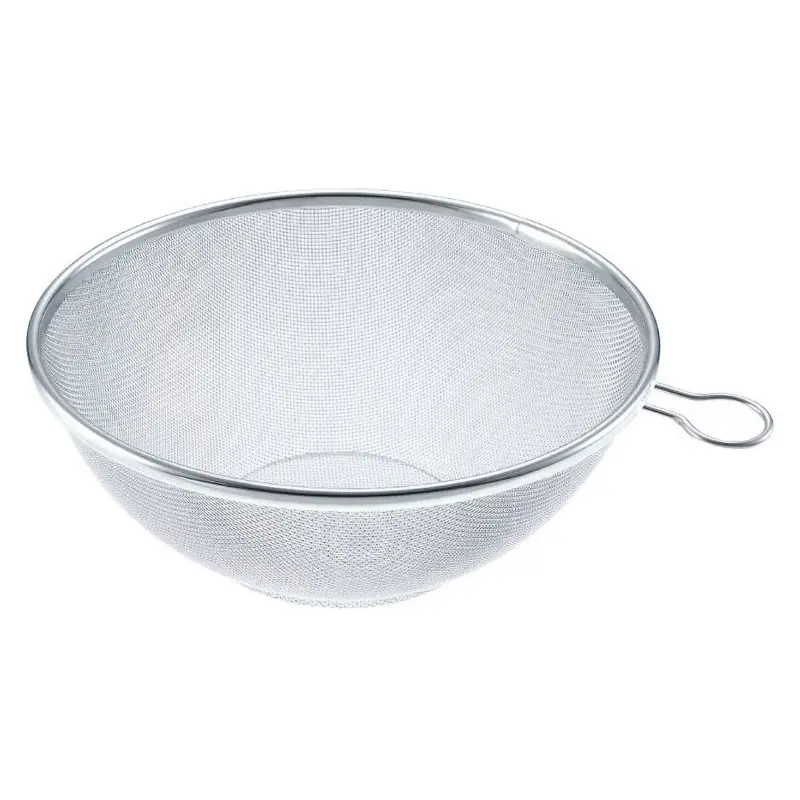 Shinetsu-Works Stainless Steel Drain Basket With Integrated Handle 1
