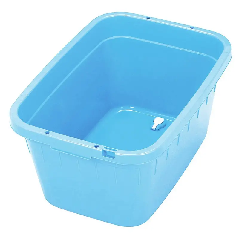 Shinkigosei Polypropylene Drainable Wash Basin With Plug 1