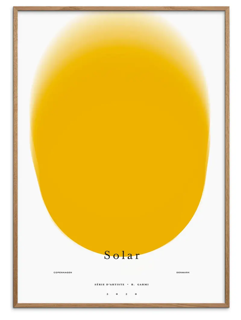 Solar System Art Print By Independent Artist 1