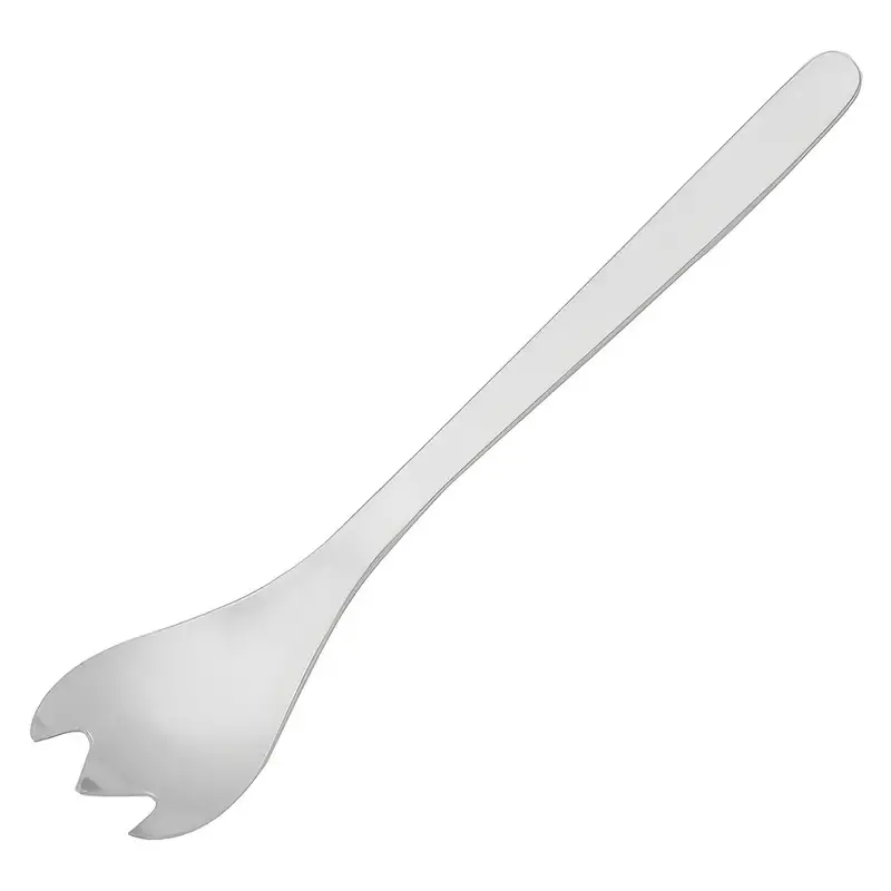 Sori Yanagi Stainless Steel Salad Fork – 22 Cm, Wide-Tined Serving Tool For Greens & Bowls 1