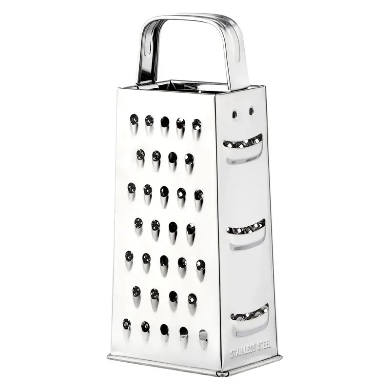 Sunnex Four-Sided Stainless Steel Cheese Grater For Fine To Coarse Shredding 1
