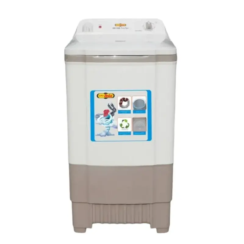 Super Asia Sd-550 10Kg Spin Dryer For Fast Fabric Dewatering 1