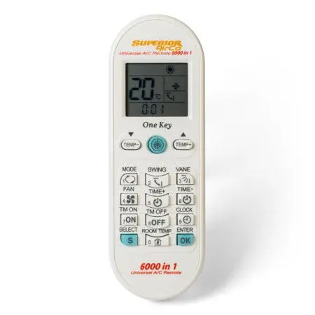 Superior Air Conditioner Remote – Universal Ac Control (Airco 6000 Series) 1