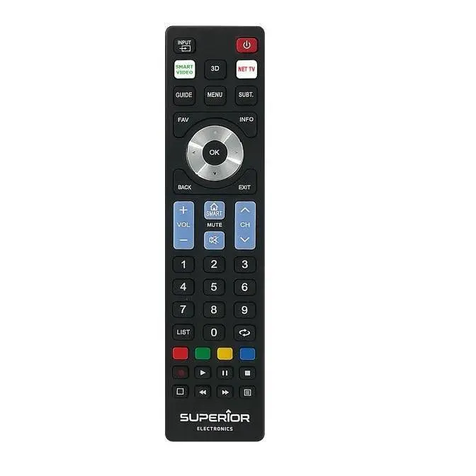 Superior Universal Smart Tv Remote – Compatible With Lg, Samsung, Sony, Philips & Panasonic 1