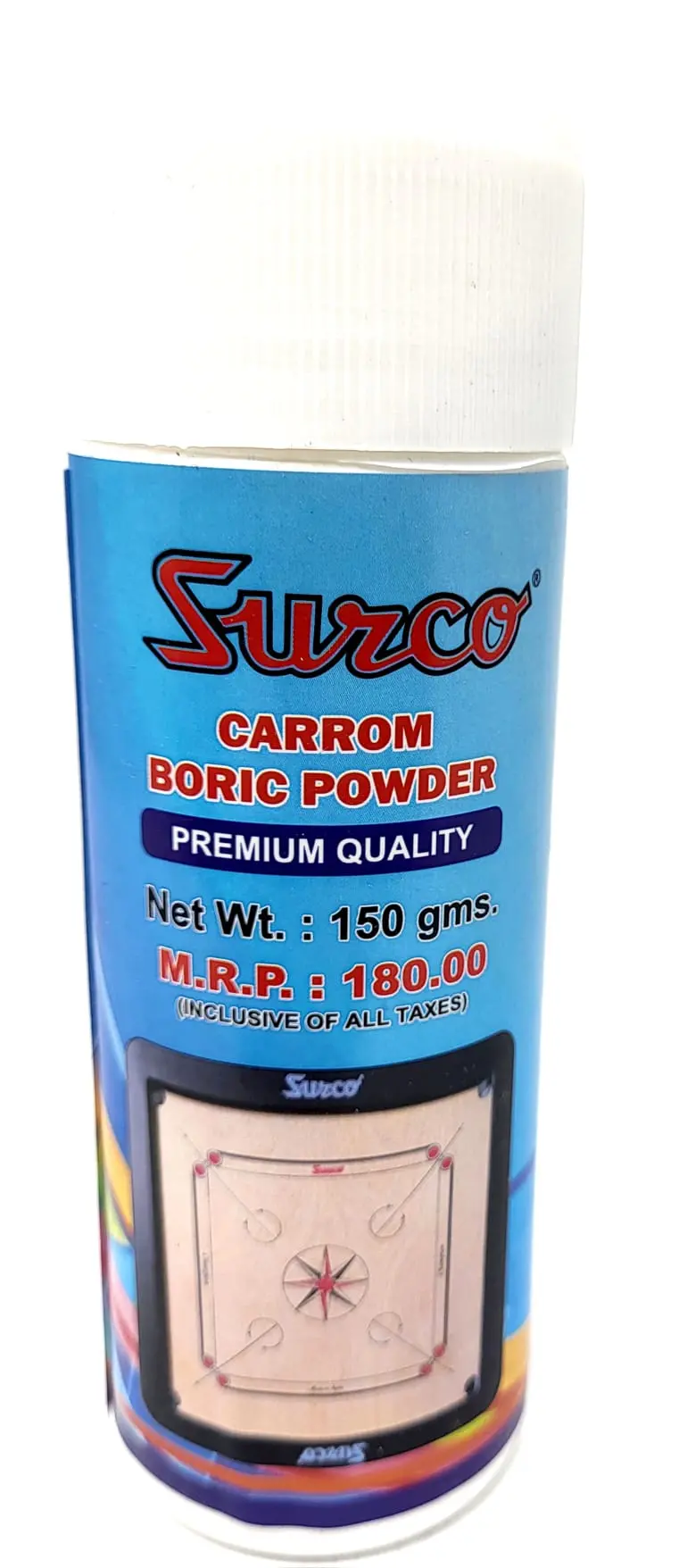 Surco Boric Acid Carrom Powder – 150 G Replenishment Pack For Smooth Gameplay 1