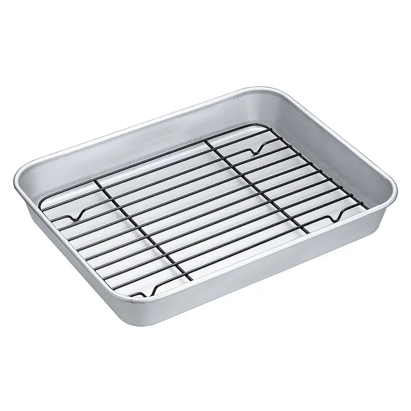 Takecan Stainless Steel Tempura Cooling Rack Set 1